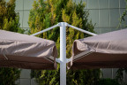 Зонт двойной Мадрид 3*3м, цвет песочный