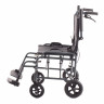 Кресло-каталка складная MK-280 (FS860LB) с тормозами для сопровождающего (45 см)