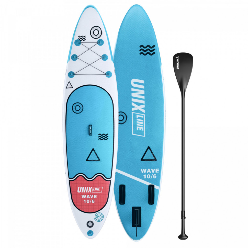 SUP-борд UNIX Line Deep Sea (320 cm) + сиденье